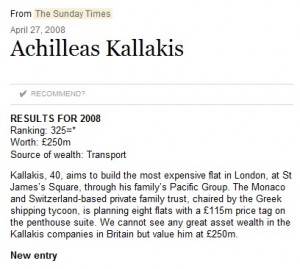 kallakis rich list