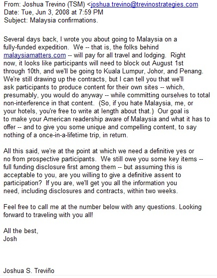 josh email