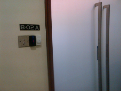 Discreet - Stadlen's office on 8th floor
