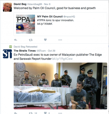 David Begg becomes David Beg - same photo!