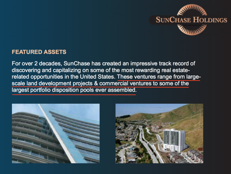 We have accumulated some of the largest land portfolios ever assembled!