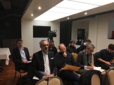 Journalists, some of whom had been misled by the plot, listened to Justo's true story as a free man