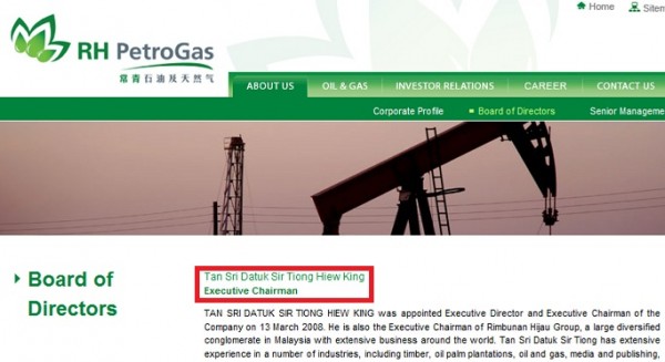 rimbunan hijau gas With the wood running out Rimbunan Hijau has moved into petrogas in recent years