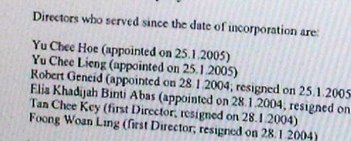 lambang directors From the Register of companies - Directors report (2)