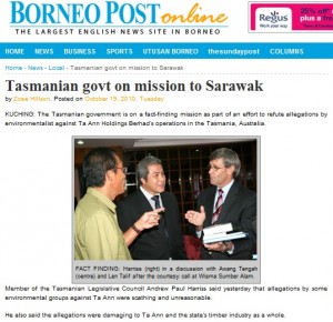 paul harriss sarawak