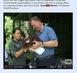 bill wiggin and baby orang u