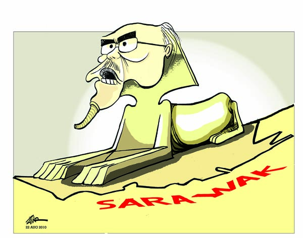 Taib Zunar cartoon