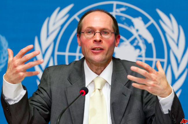 UN Special Rapporteur on the Right to Food, Mr Olivier de Shutter