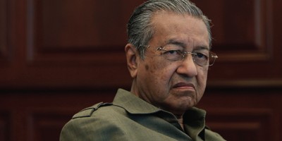 Not amused - Najib has tried to deflect his critic by accusing him of doing the same things……