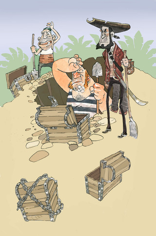 1MDB's so-called buried treasure chests in the Cayman Islands were always completely empty.... the money had been stolen long before!