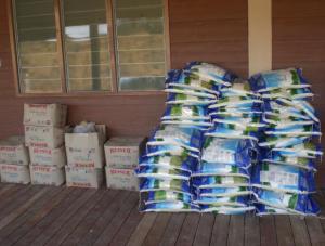 Dumped! - starvation rations are supplied once a month to the isolated Murum resettlement camps
