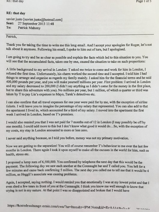 Xavier email